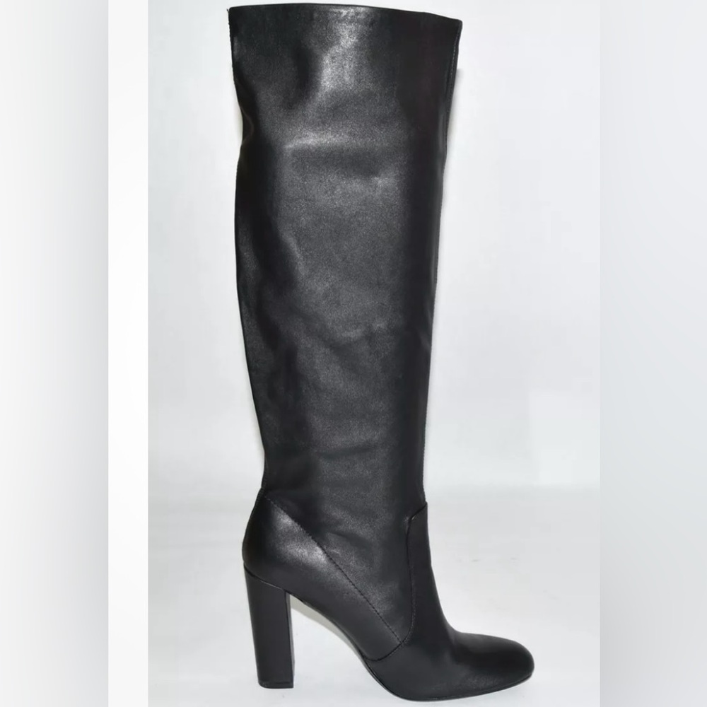 Steve Madden black real Leather upper Black high boots. Size 6 NWOT’S - Picture 12 of 14